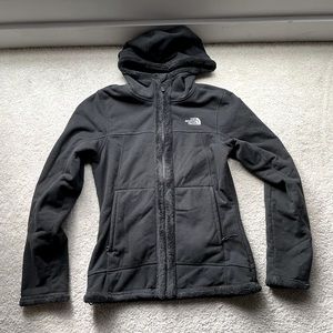 The North Face Black Fleece Zipper Jacket, Size XS